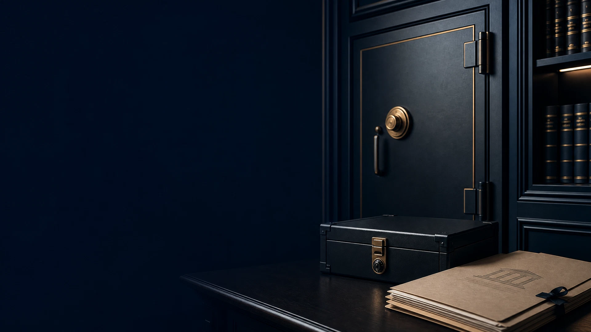 Secure legal evidence case and courthouse file